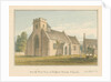 Wiltshire - Teffont Evias Church, 1817 by John Buckler