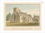 Wiltshire - Teffont Evias Church, 1817 by John Buckler