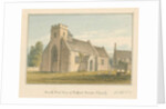 Wiltshire - Teffont Evias Church, 1817 by John Buckler