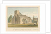 Wiltshire - Teffont Evias Church, 1817 by John Buckler
