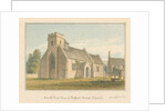 Wiltshire - Teffont Evias Church, 1817 by John Buckler