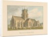 Wiltshire - Tisbury Church, 1804 by John Buckler