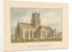 Wiltshire - Tisbury Church, 1804 by John Buckler
