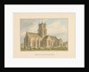 Wiltshire - Tisbury Church, 1804 by John Buckler
