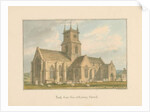 Wiltshire - Tisbury Church, 1804 by John Buckler