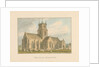 Wiltshire - Tisbury Church, 1804 by John Buckler