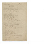 Worcestershire - List of Views contained in Buckler's portfolio: manuscript, 1833 by John Buckler