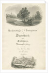 Worcestershire - Title Page for portfolio of work by John and J. C. Buckler by John Buckler