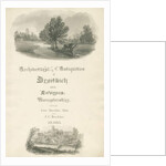 Worcestershire - Title Page for portfolio of work by John and J. C. Buckler by John Buckler