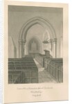 Worcestershire - Droitwich - Dodderhill Church Interior by John Buckler