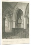 Worcestershire - Droitwich - Saint Andrew's Church Interior by John Chessell Buckler