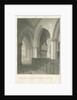 Worcestershire - Droitwich - Saint Andrew's Church Interior by John Chessell Buckler