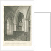 Worcestershire - Droitwich - Saint Andrew's Church Interior by John Chessell Buckler