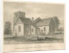 Worcestershire - Droitwich - Saint Peter's Church: sepia drawing, 1833 by John Buckler