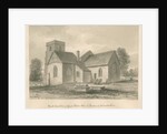 Worcestershire - Droitwich - Saint Peter's Church: sepia drawing, 1833 by John Buckler
