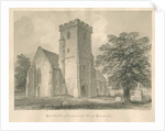 Worcestershire - Hampton Lovett Church by John Chessell Buckler