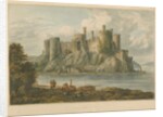 Wales - Carnarvonshire - Conway Castle, 1810 by John Chessell Buckler