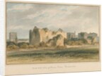 Wales - Pembrokeshire - Llanfey Palace, 1815 by John Buckler