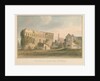 Wales - Pembrokeshire - Llanfey Palace, 1815 by John Buckler