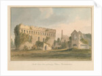 Wales - Pembrokeshire - Llanfey Palace, 1815 by John Buckler