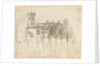 Abbots Bromley Church : pencil sketch with slight wash, nd [1762-1802] by Stebbing Shaw
