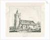 Acton Trussell Church: pen and ink drawing, 1838 by Thomas Peploe Wood