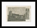 Aldridge Church: engraving, nd [1762-1802] by Stebbing Shaw