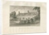 Aldridge Grammar School: sepia drawing, 1847 by John Buckler