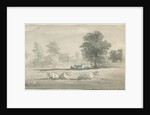 Aldridge - parsonage: pen and wash drawing by John Robert Fernyhough