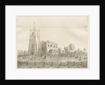 Alrewas Church: aquatint engraving, nd [?1848] by Francis Jukes