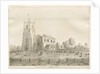 Alrewas Church: aquatint engraving, nd [?1848] by Francis Jukes
