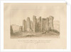 Alton Castle: sepia drawing, 1837 by John Buckler