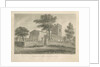 Alton Church: sepia drawing, 1841 by John Chessell Buckler