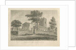 Alton Church: sepia drawing, 1841 by John Chessell Buckler