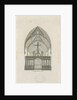Alton - Interior of St. John's Convent School: engraving by Augustus Welby Northmore Pugin