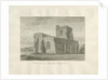 Arley Church: sepia drawing, 1846 by John Buckler