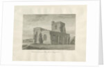 Arley Church: sepia drawing, 1846 by John Buckler