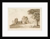 Arley Church: sepia drawing , 1837 by Thomas Peploe Wood