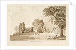 Arley Church: sepia drawing , 1837 by Thomas Peploe Wood