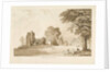 Arley Church: sepia drawing , 1837 by Thomas Peploe Wood