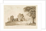 Arley Church: sepia drawing , 1837 by Thomas Peploe Wood