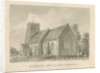 Armitage Church: sepia drawing, 1823 by John Buckler
