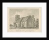 Armitage Church: sepia drawing, 1823 by John Buckler