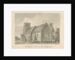 Armitage Church: sepia drawing, 1823 by John Buckler
