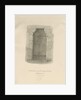 Armitage Church - North Doorway: sepia drawing, 1820 by John Chessell Buckler