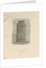 Armitage Church - North Doorway: sepia drawing, 1820 by John Chessell Buckler