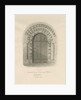 Armitage Church - South Doorway by John Chessell Buckler