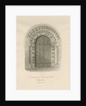 Armitage Church - South Doorway by John Chessell Buckler