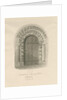 Armitage Church - South Doorway by John Chessell Buckler