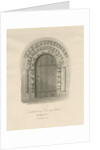 Armitage Church - South Doorway by John Chessell Buckler
